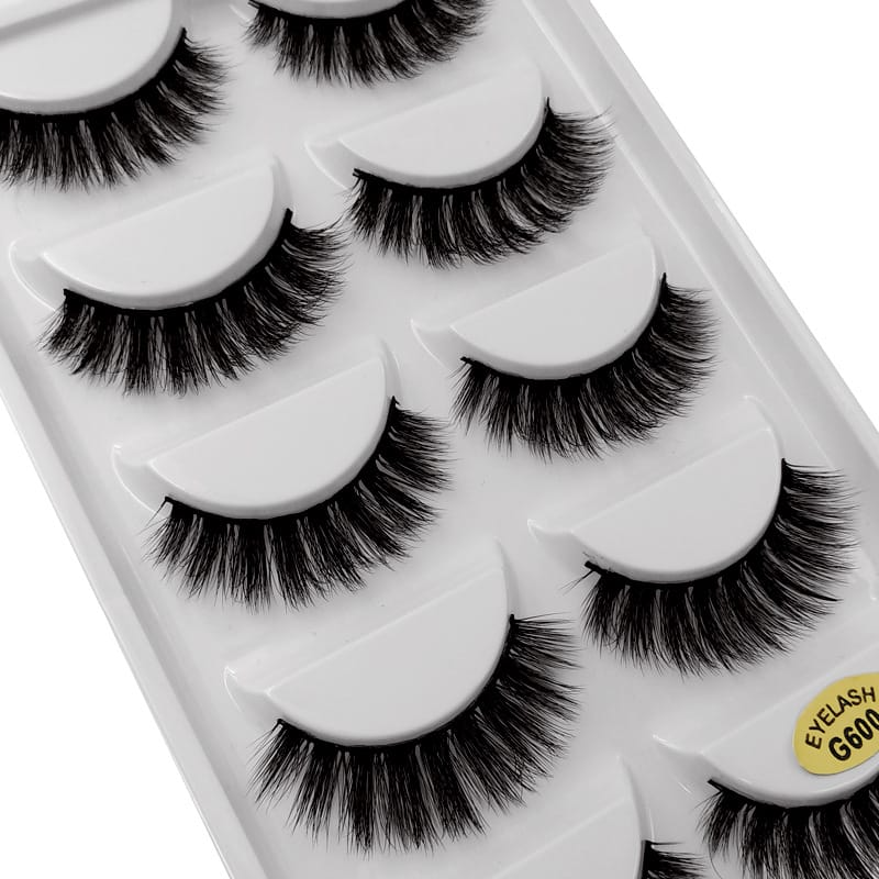 10 Pairs/Set 3D Imitation Mink Hair False Eyelashes