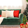 Fashionable Simple Short Plush Bronzing Feather Home Sofa Cushion Cover