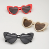 (Buy 1 Get 2) Kids Unisex Fashion Casual Cute Heart Frame Solid Color Sunglasses