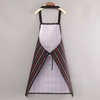 Men And Women Simple Home Sleeveless Waterproof Stripe Apron