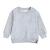 Baby Children Kids Girls Boys Solid Color Long Sleeves Sweatshirt