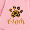 (Buy 1 Get 1) Children Kids Baby Fashion Girls Casual Basic Leopard Print Short Sleeve T-Shirt