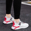 (Buy 1 Get 1) Men Casual Sport Mesh Cloth Lace-Up Flat Thick-Soled Sneakers
