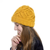 (Buy 1 Get 1) Fashion Diamond Pattern Solid Color Thick Wool Knitted Hat