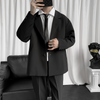 Men Casual Gentle Long Sleeve Lapel Single-Breasted Solid Color Blazer