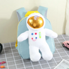 Children Kids Baby Fashion Boys Girls Cartoon Astronaut Doll Plushtoy Backpack School Bag