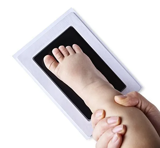 Baby Footprints Handprint Ink Pads Safe Non- Toxic Ink Pads Kits For Baby Shower Baby Paw Print Pad Foot Print Pad Inkless