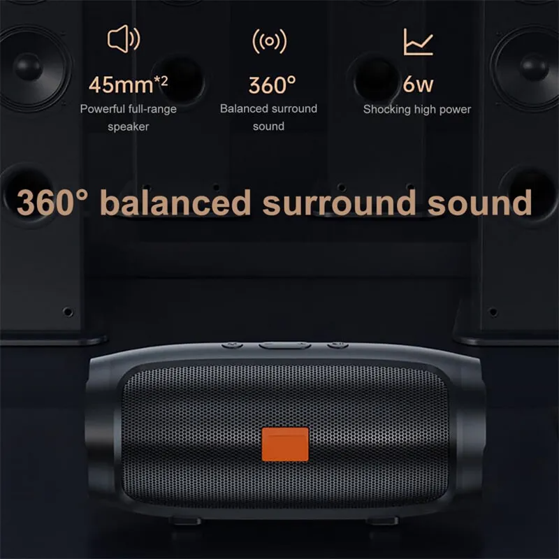 (Buy 1 Get 1) Outdoor Wireless Bluetooth Subwoofer Mini Speaker