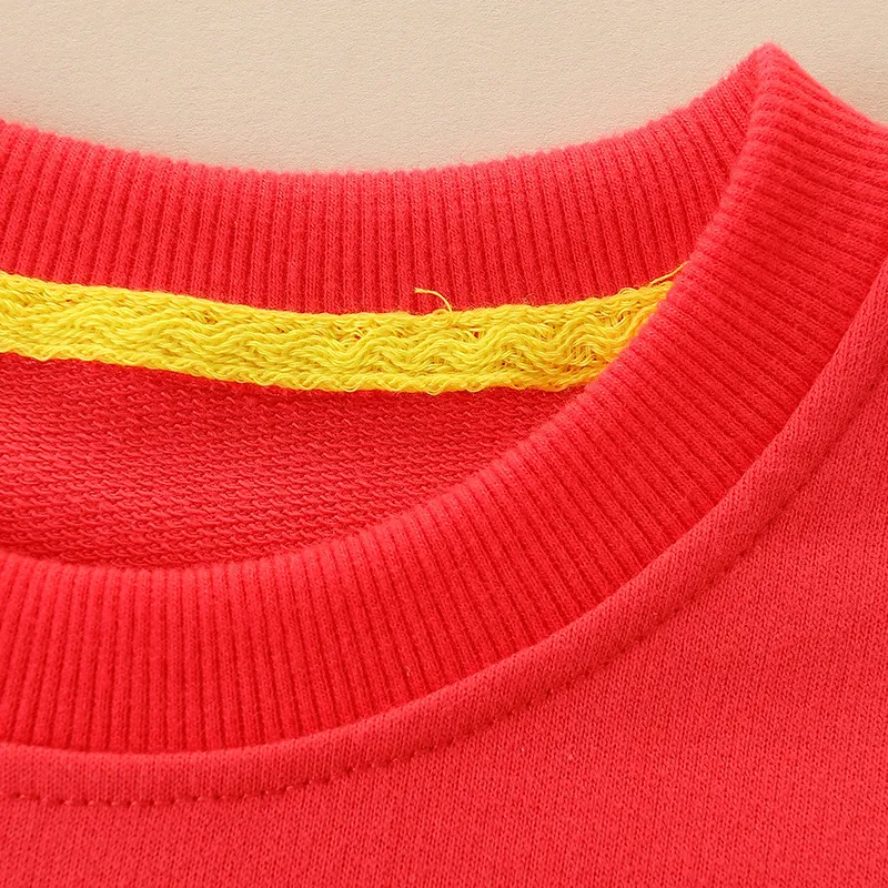 Kids Toddler Girls Autumn Winter Fashion Casual Cute Rainbow Floral Round Neck Sweatshirts