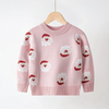 Kids Toddler Boys Girls Fashion Casual Christmas Long Sleeve Round Neck Knitwear