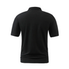 Men Business Casual Stitching Color Block Short Sleeved Lapel Polo Shirt