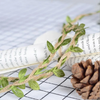 (Buy 1 Get 1) 5m Simulation Green Leaves Weaving Hemp Rope DIY Ornament