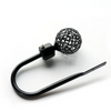 (Buy 1 Get 1)  European Classical Curtain Decoration Fashion Hollow Round Head Curtain Hook Without Ball Straps