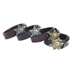 Men Fashion Retro Star Cowhide Leather Belt
