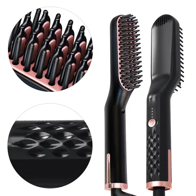 (Buy 1 Get 1) Three In One Multifunctional Hair Straightener Comb