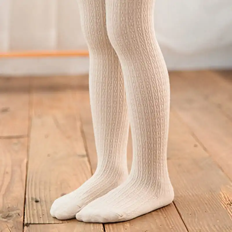 Girls Solid Color Breathable Panty-Hose