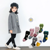 Girl Fashion Daisy Embroidery Knitted Pantyhose