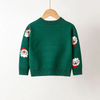 Kids Toddler Boys Girls Fashion Casual Christmas Long Sleeve Round Neck Knitwear