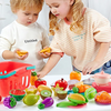 20pcs/Set Children Kitchen Cutting Fruit Vegetable Food Toy