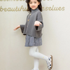Girl Fashion Daisy Embroidery Knitted Pantyhose