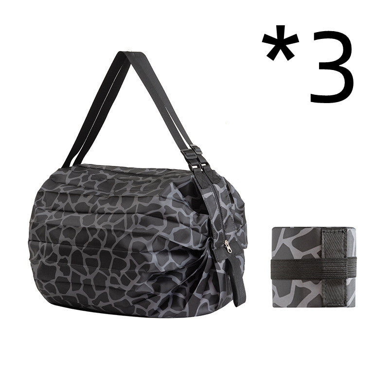 Travel One-shoulder Portable Large Thickened Portable Grocery Bag Supermarket