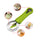 Three-in-one Stainless Steel Multi-purpose Fruit Ball Excavator Spoon Portable Digging Kitchen Tool Summer Party