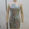 Women'S Nightclub Sexy Sequin Sling Dress
