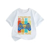 Buy 1 Get 1 Children Kids Baby Fashion Boys Casual Basic Game Print Short Sleeve T-Shirt