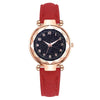 Buy 1 Get 1 Women Chic Star Pattern Dial PU Band Quartz Watch