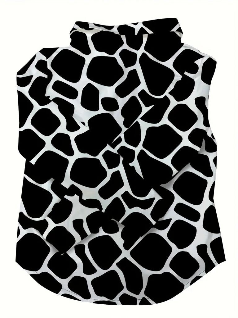 Women Fashion Dragonfly Print Lapel Long Sleeve Shirt