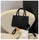 Buy 1 Get 1 Women Fashion Plaid Solid Color Mini Handle Crossbody Bag