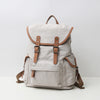 Thick canvas backpack