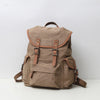 Thick canvas backpack