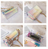 Studded Laser Crossbody Bag