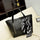 Fashion Shoulder Bags in Women's Wrap PU Leather Handbags Ladies Skull Printed Large Capacity Waterproof Solid Messenger Totes