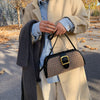 Fashion Lattice Children's Bag, Western Style Single Shoulder Messenger Bag