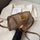 Fashion Lattice Children's Bag, Western Style Single Shoulder Messenger Bag