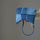 Niche Design Denim Stitching Casual Underarm Bag
