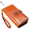 Ladies Wallet Long Cowhide Soft Leather