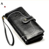 Ladies Wallet Long Cowhide Soft Leather