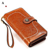 Ladies Wallet Long Cowhide Soft Leather