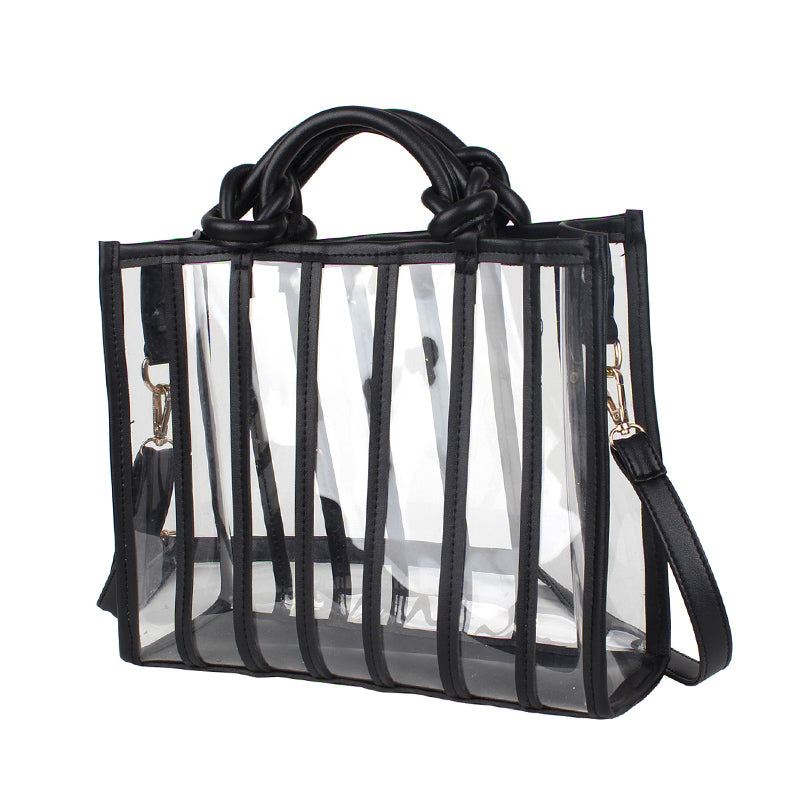 Jelly Transparent One-Shoulder Messenger Bag