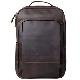 Vintage Crazy Horse Skin Backpack