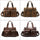 Handbag Retro First Layer Leather Business Travel Bag Men's Leather Duffel Bag