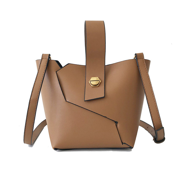 Stone pattern bucket bucket bag