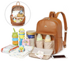 Pu Leather Diaper Bag