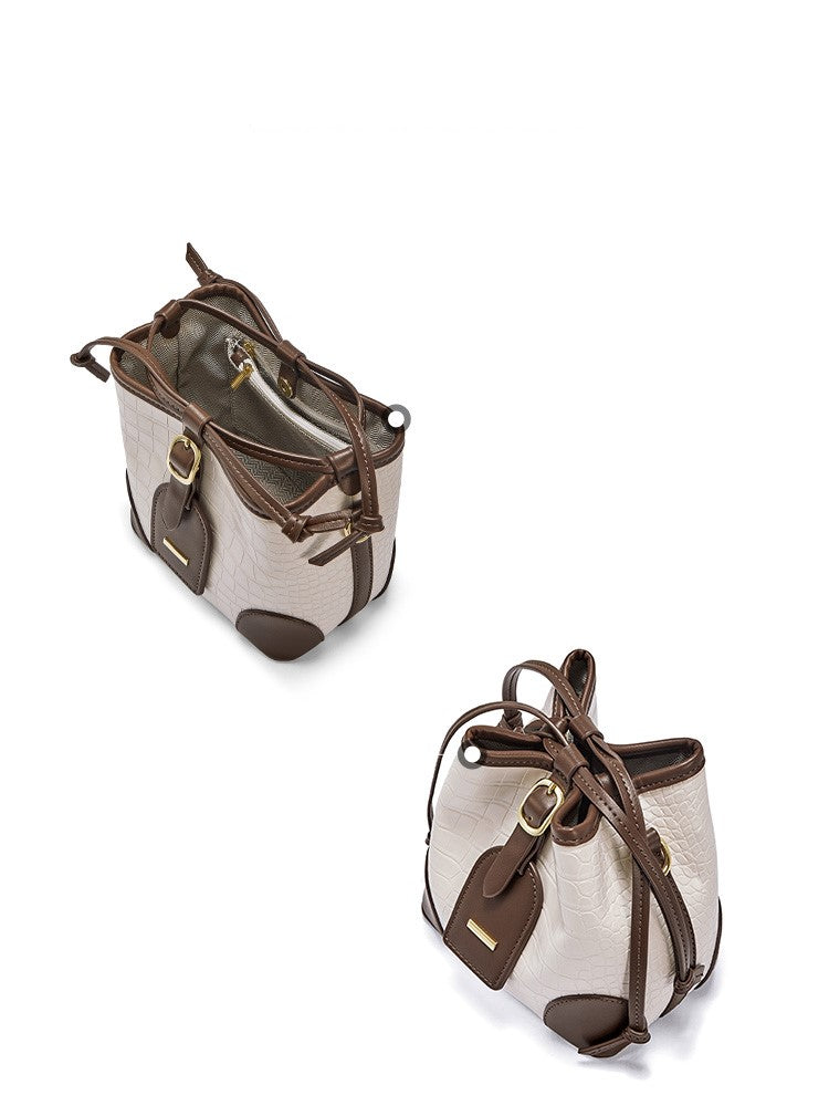 Bucket bag all-match shoulder bag messenger bag women