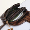 The manufacturer a sells men's casual chest bag leather wax Leather Shoulder Satchel Bag retro casual