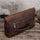 Retro Multifunctional Crazy Horse Leather Men's Clutch