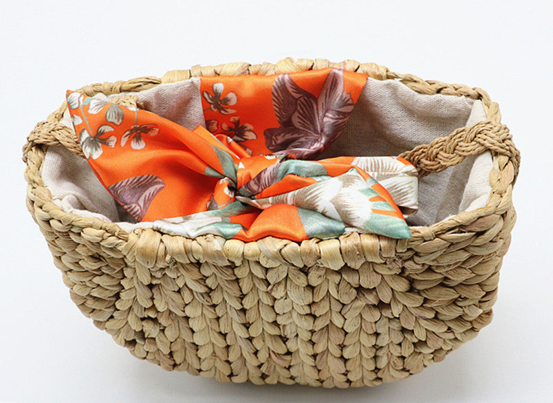 Calabash Shoulder Straw Bag